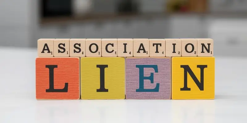 Association lien concept representing HOA or condo-related property pressure